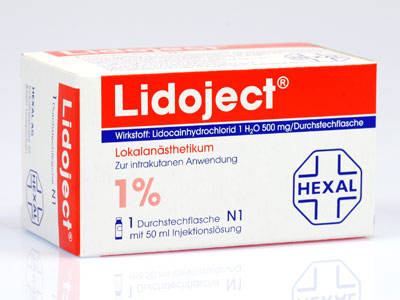 LIDOJECT 1% Injektionslsung in Durchstechflaschen