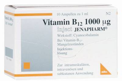 VITAMIN B12 1.000 g Inject Jenapharm Ampullen