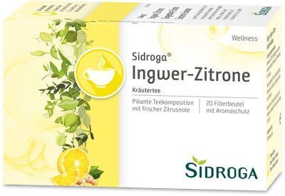 SIDROGA Wellness Ingwer-Zitrone Tee Filterbeutel