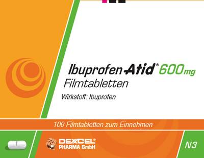 IBUPROFEN Atid 600 mg Filmtabletten