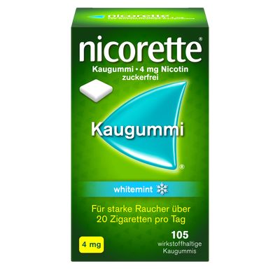 NICORETTE Kaugummi 4 mg whitemint