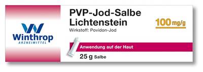PVP JOD Salbe Lichtenstein