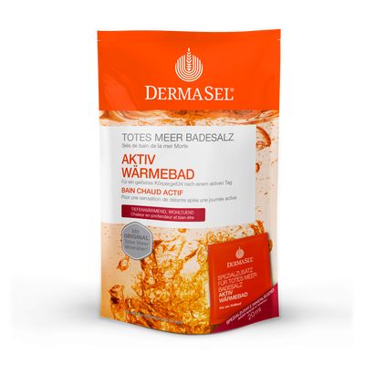 DERMASEL Totes Meer Badesalz+Aktiv Wrme SPA