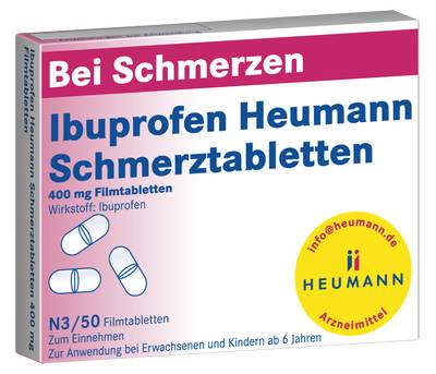 IBUPROFEN Heumann Schmerztabletten 400 mg