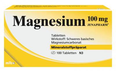 MAGNESIUM 100 mg Jenapharm Tabletten