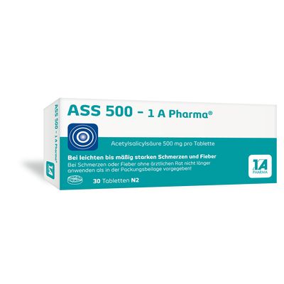 ASS 500-1A Pharma Tabletten